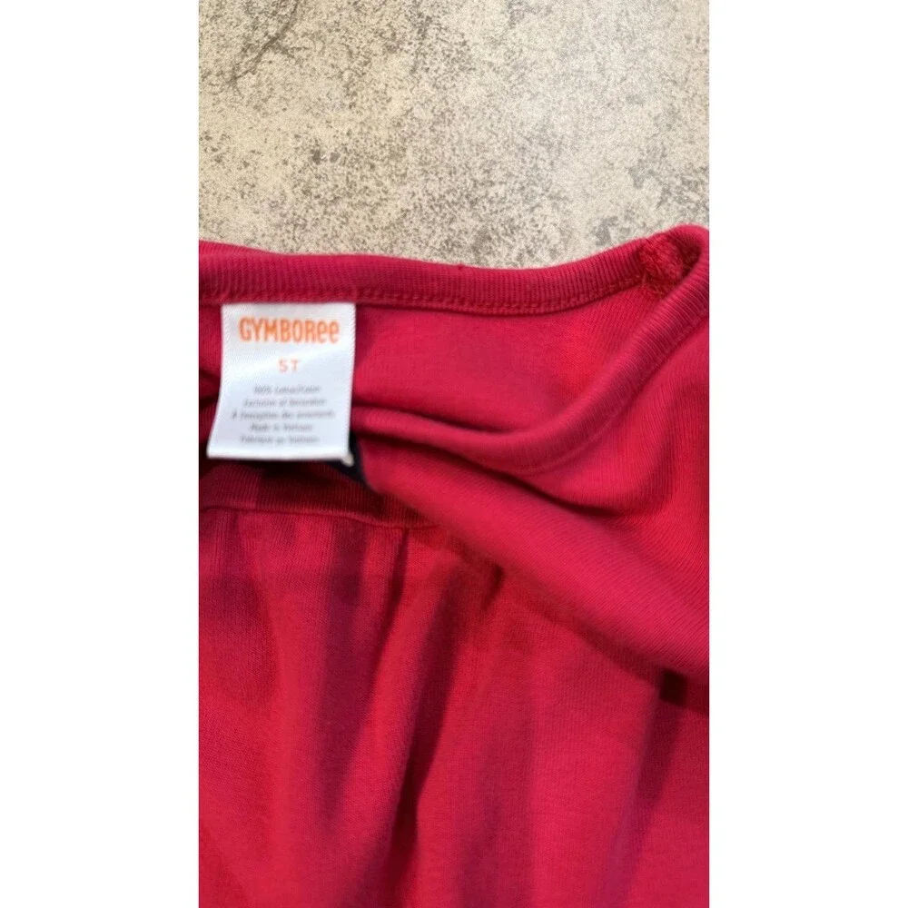 Gymboree Apple Shirt Red Swing Top BTS